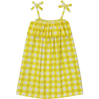 Hello Simone Vichy Yellow Eurydice Dress