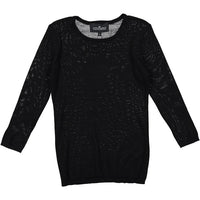 Little Remix Black Merino Slim Sweater - Ladida