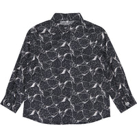IKKS Black Printed Shirt - Ladida