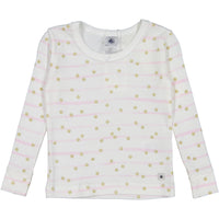 Petit Bateau Pink Stripe PJs