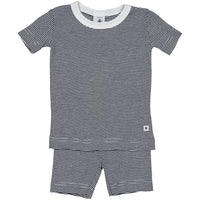 Petit Bateau Navy Striped Short PJs