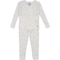 Petit Bateau Pink Stripe PJs