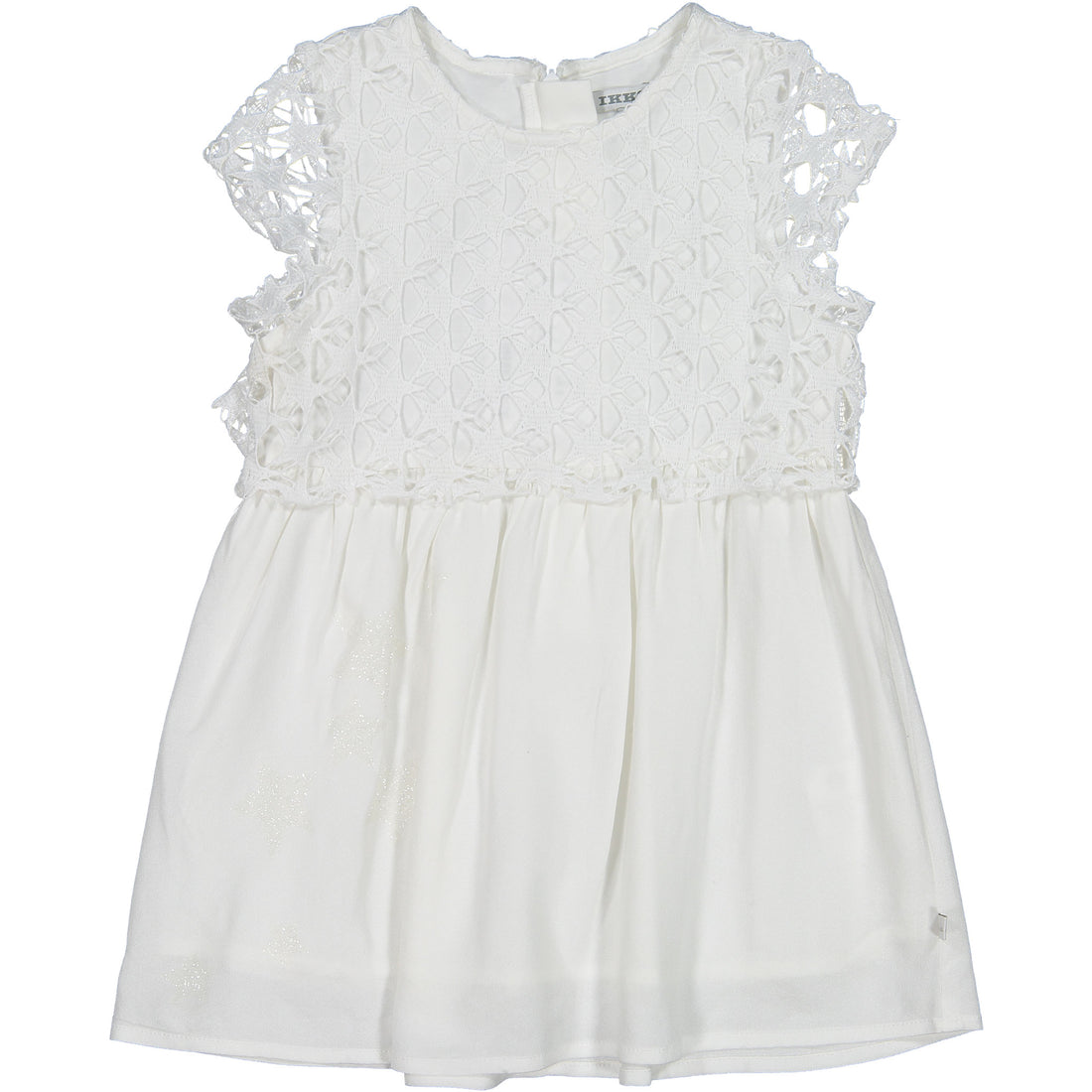 IKKS White Star Overlay Dress