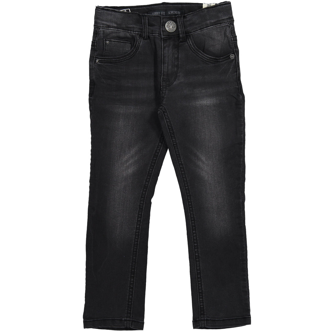 IKKS Black Used Denim Skinny Jeans