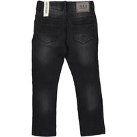 IKKS Black Used Denim Skinny Jeans