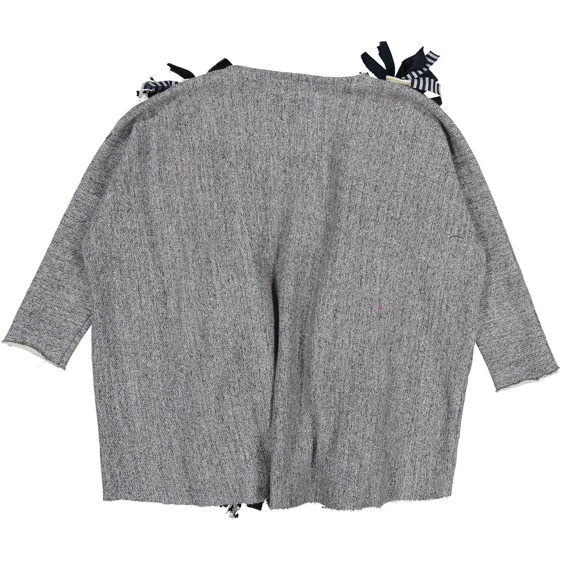 Go To Hollywood Grey Confetti Striped Sweatshirt