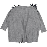 Go To Hollywood Grey Confetti Striped Sweatshirt
