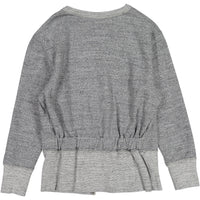 Go To Hollywood Grey Ruffle Cardigan