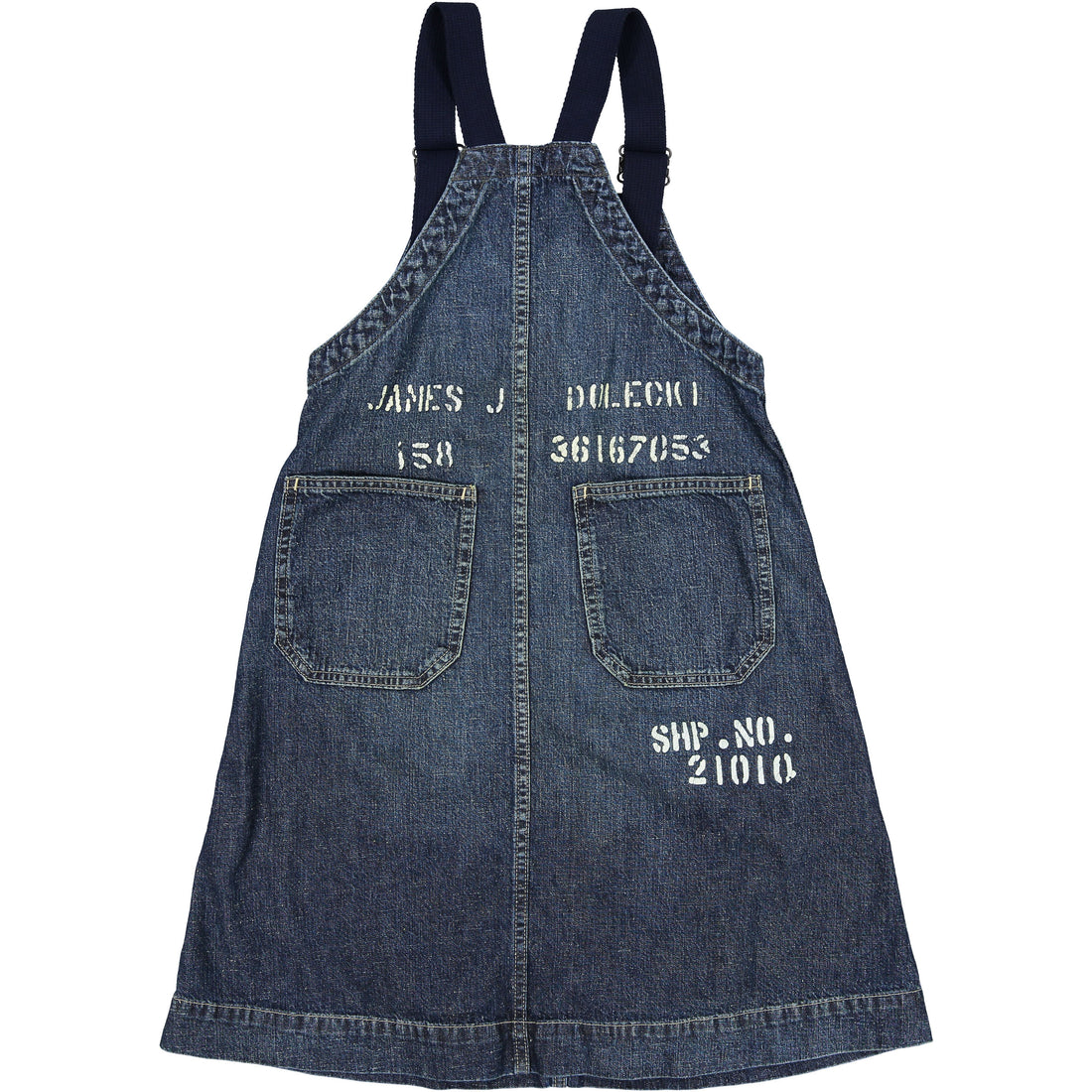DENIM DUNGAREE Vintage Denim Overall Jumper