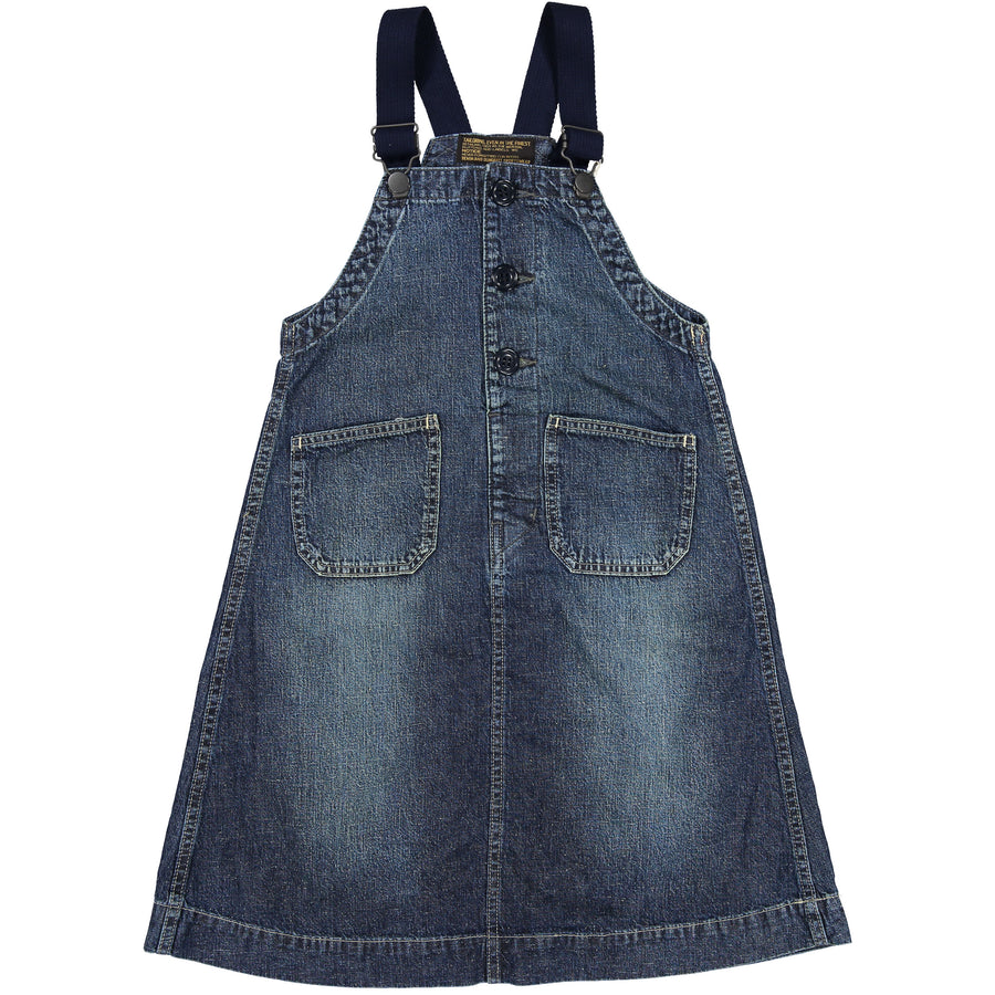 DENIM DUNGAREE Vintage Denim Overall Jumper