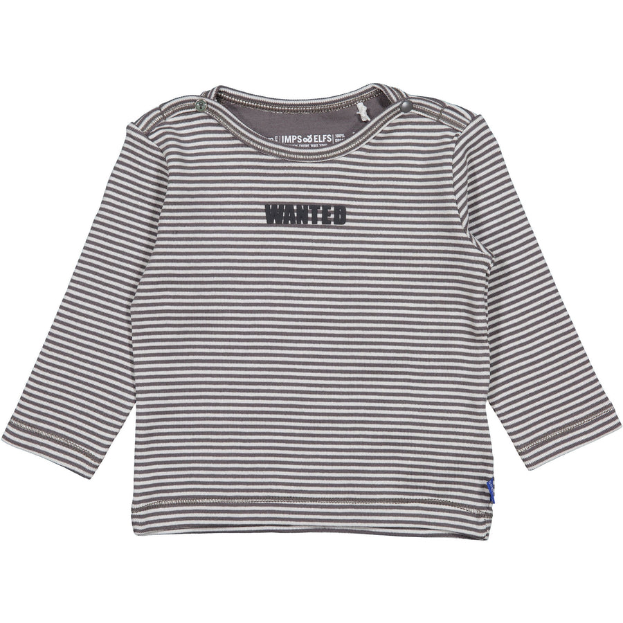 Imps & Elfs Stone Grey Stripe WANTED Legging Set