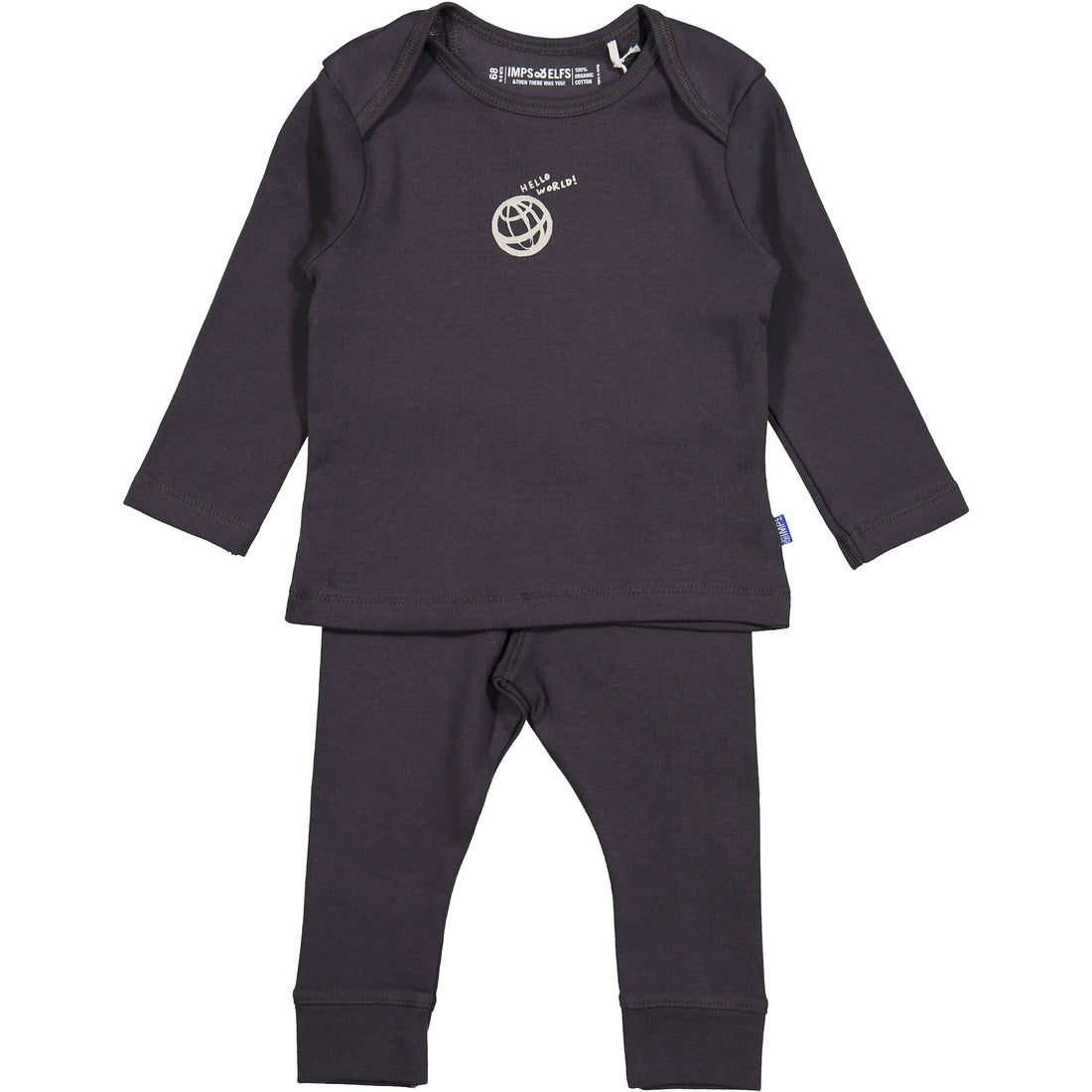 Imps & Elfs Dark Stone Hello World Legging Set