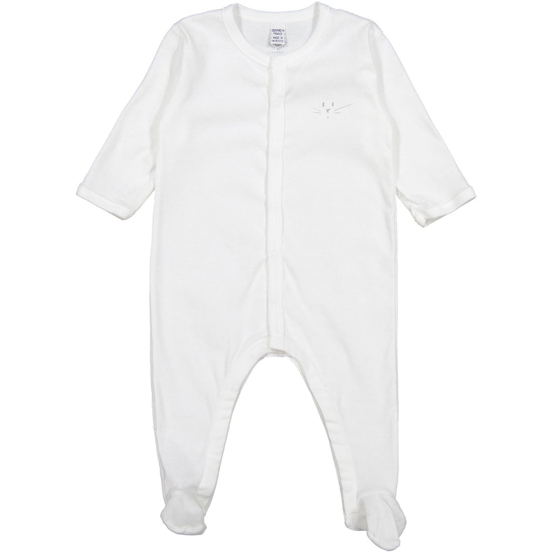 Petit Bateau White Baby Set