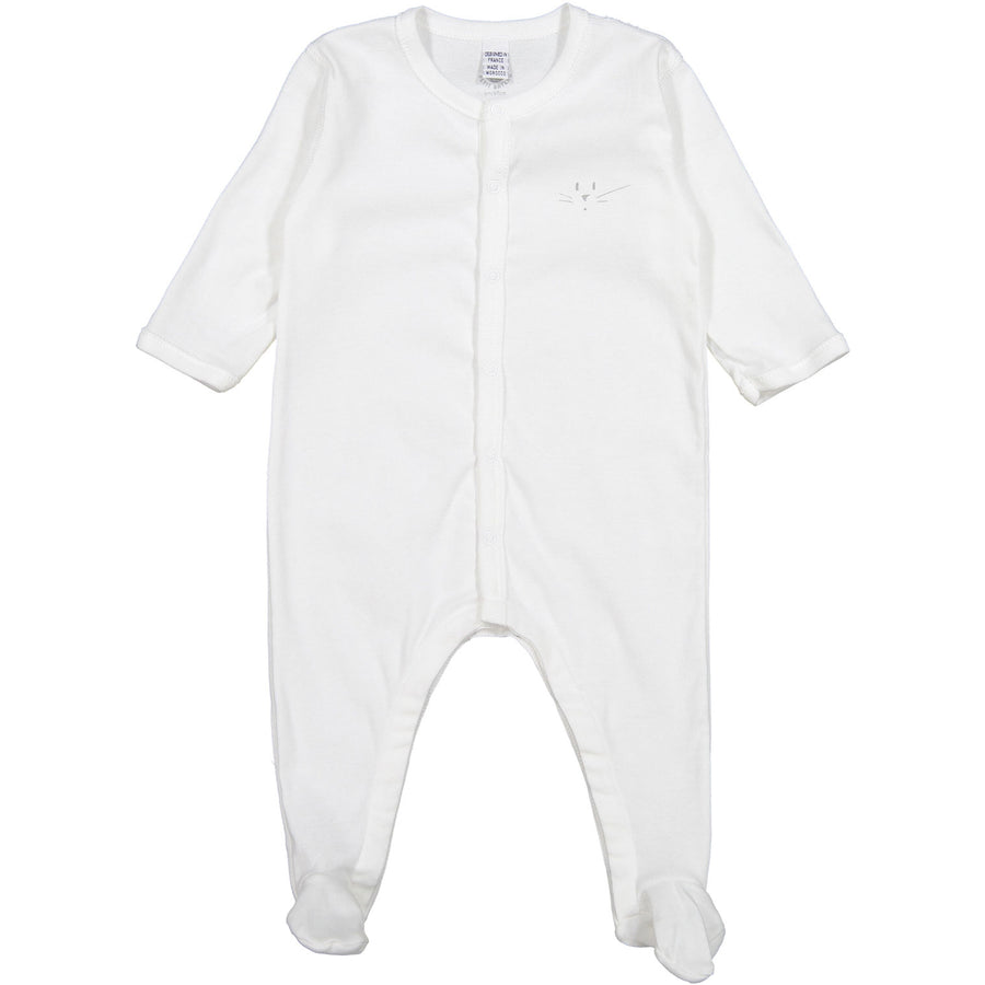 Petit Bateau White Baby Set