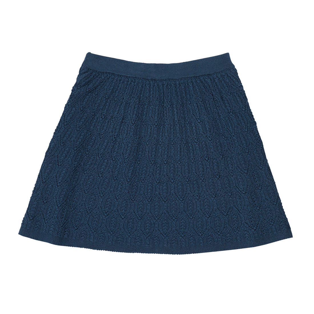 FUB Pointelle Skirt Extra Length - Indigo