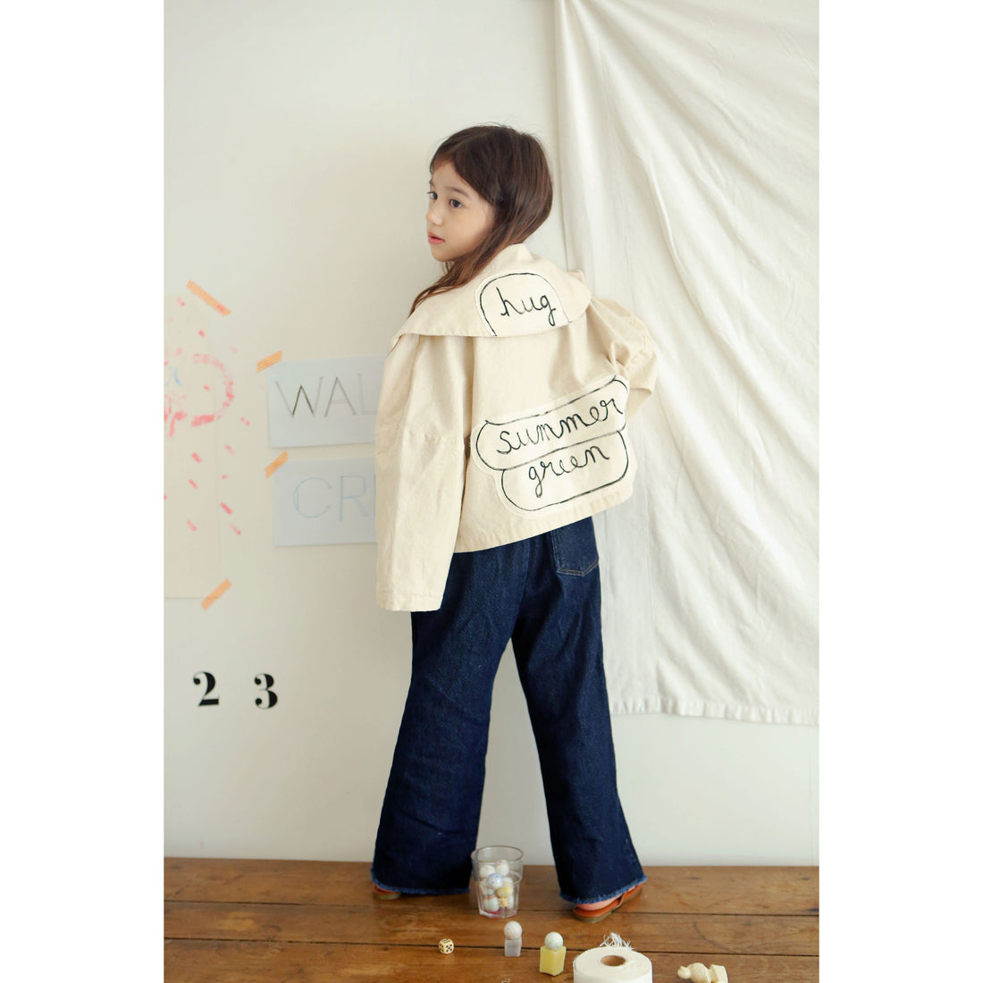 Tambere Ecru Collar Jacket