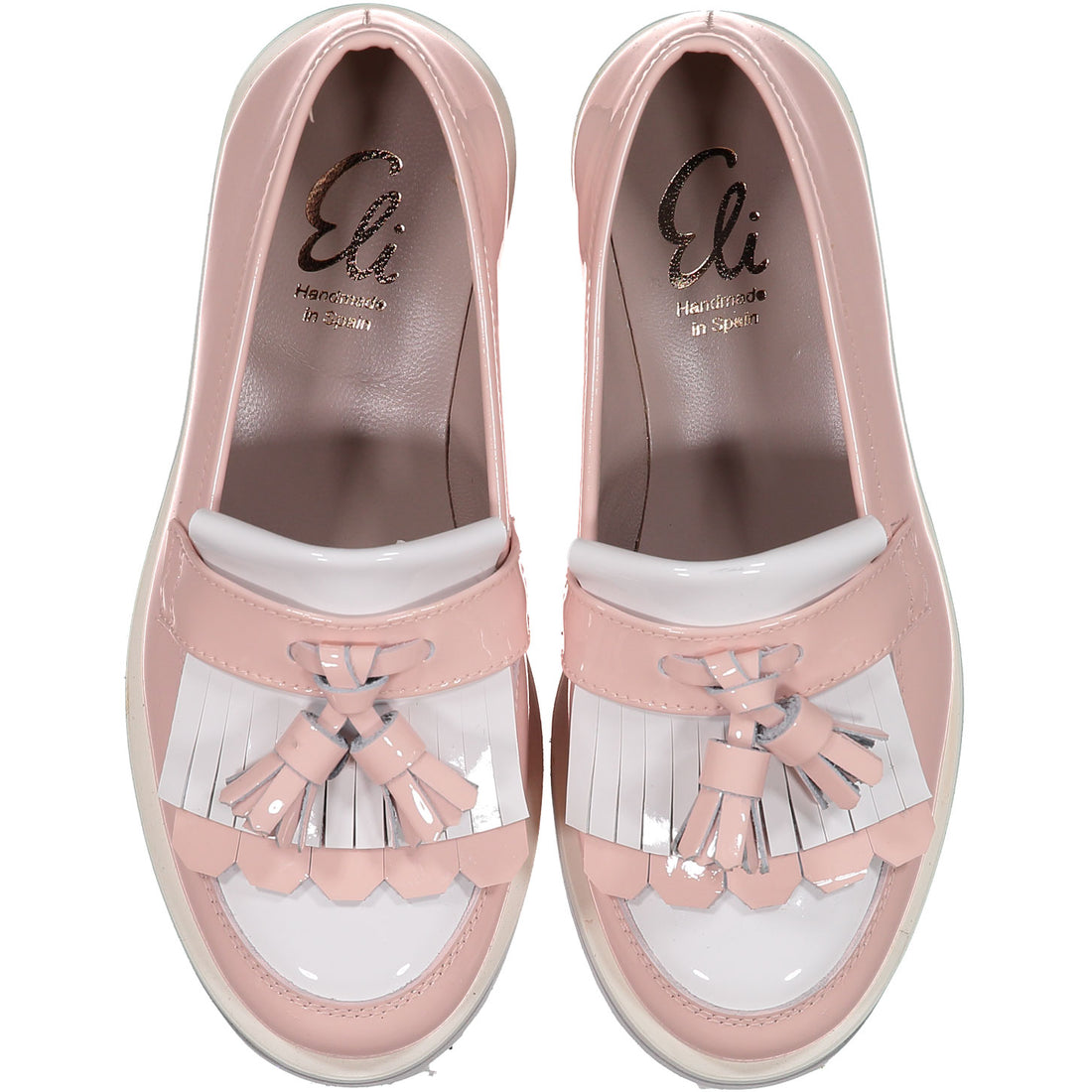 Papanatas Pink Patent Loafer Sneaker