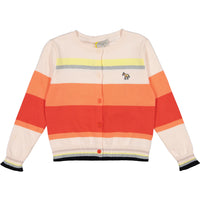 Paul Smith Junior Black/White Striped Cardigan