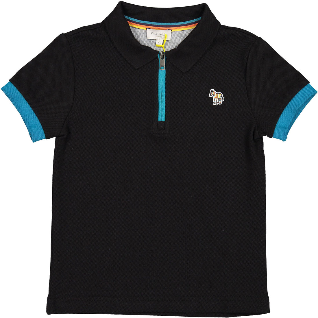 Paul Smith Junior Black Rossi Polo