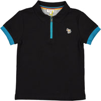 Paul Smith Junior Black Rossi Polo