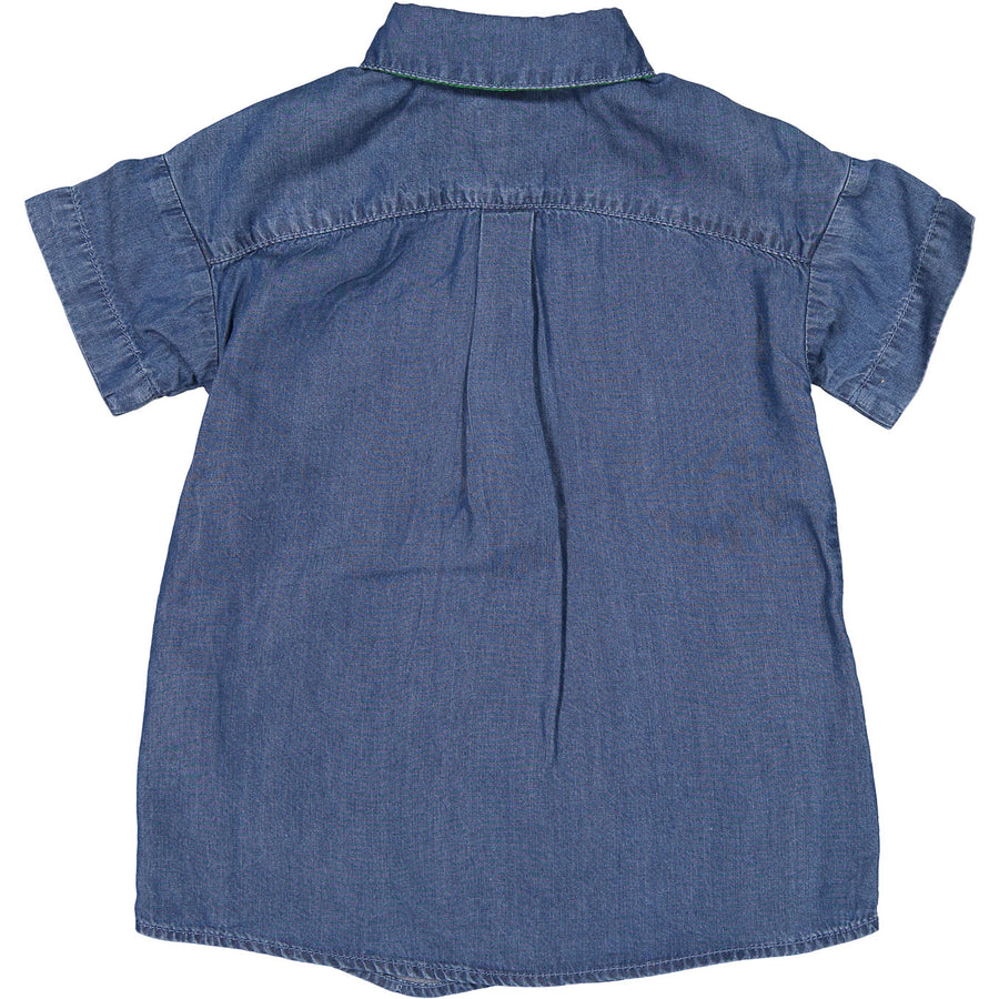 Paul Smith Junior Denim Big Strawberries Dress