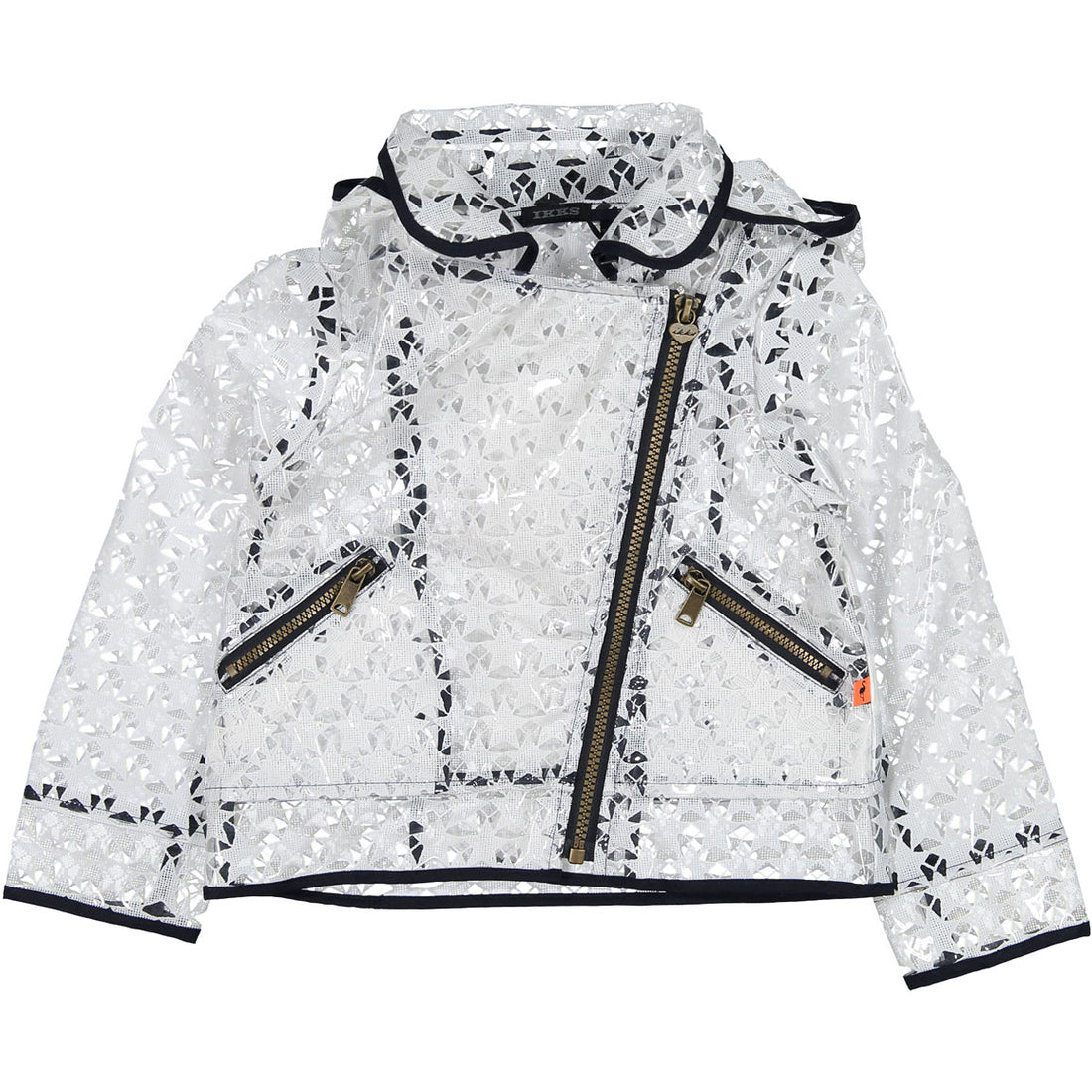 IKKS Translucent Star Print Jacket