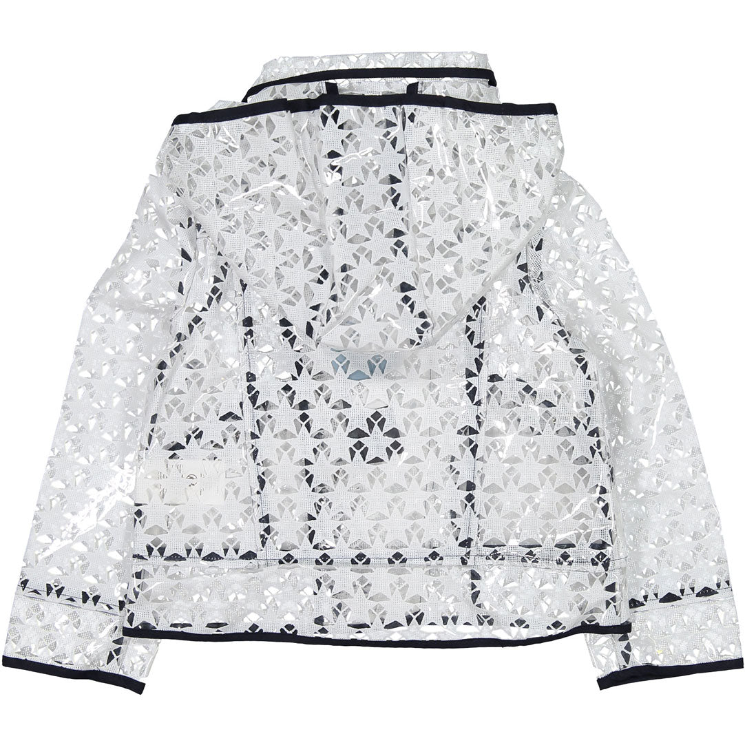 IKKS Translucent Star Print Jacket