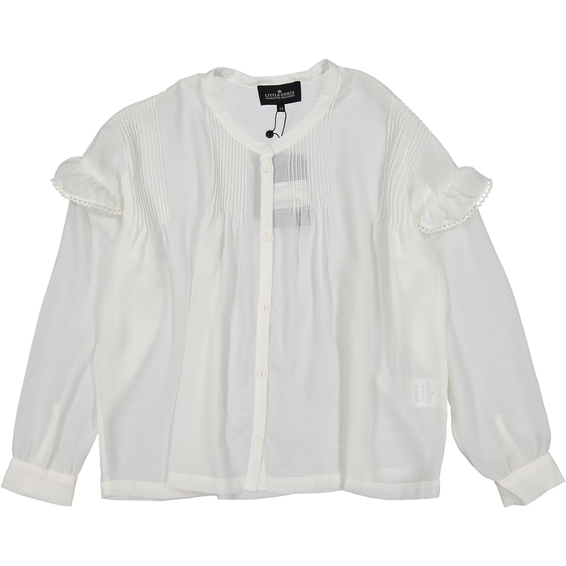 Little Remix Cream Lea Blouse