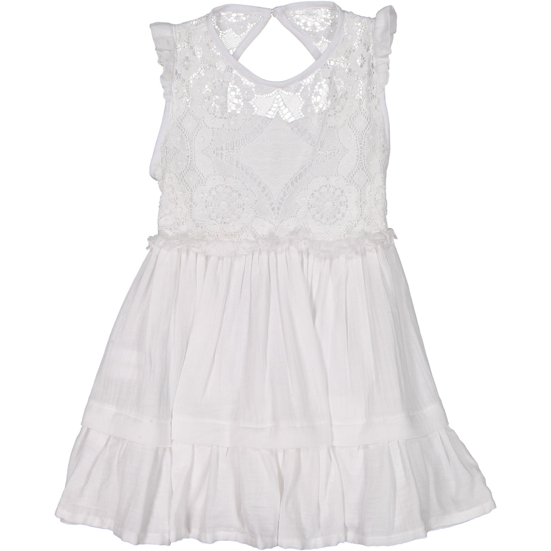 Belle Chiara White Lace Jumper