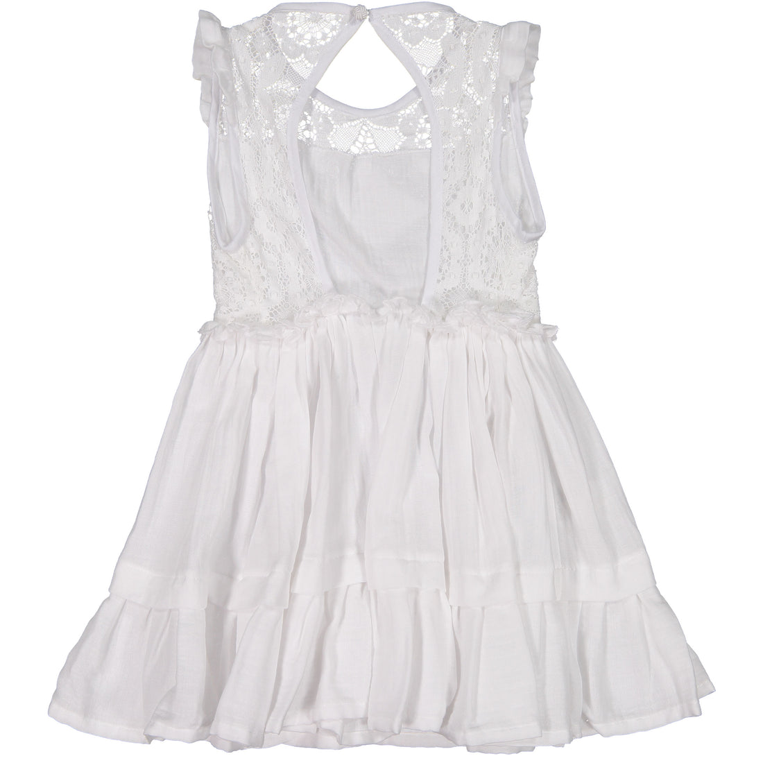 Belle Chiara White Lace Jumper