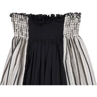 Belle Chiara Black Peasant Long Skirt