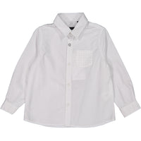 IKKS White Button Down With Bowtie