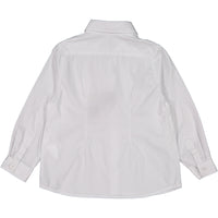 IKKS White Button Down With Bowtie