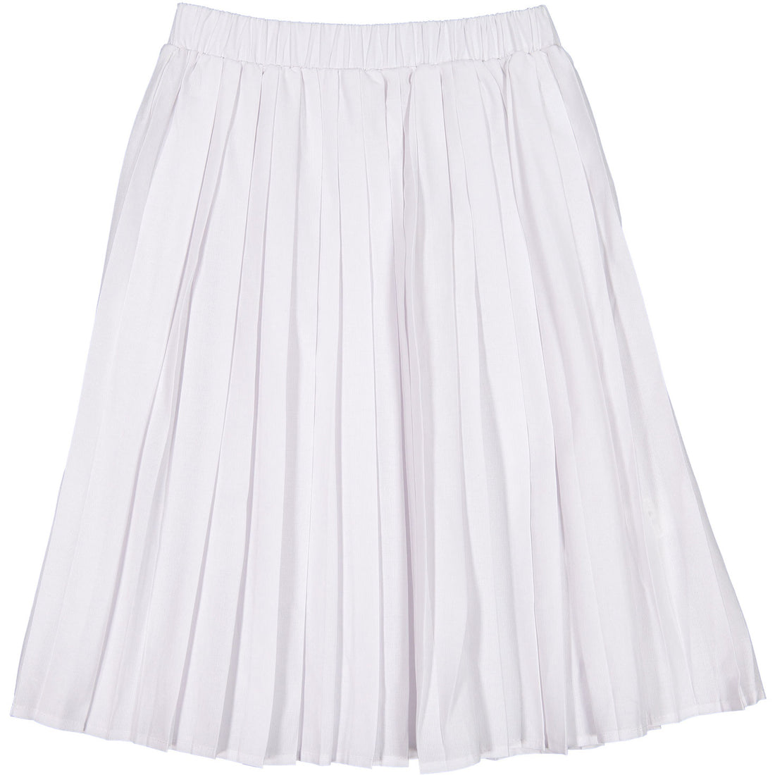 Ava and Lu White Pleated Skirt