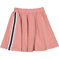 Ava and Lu Apricot Stripe Circle Skirt