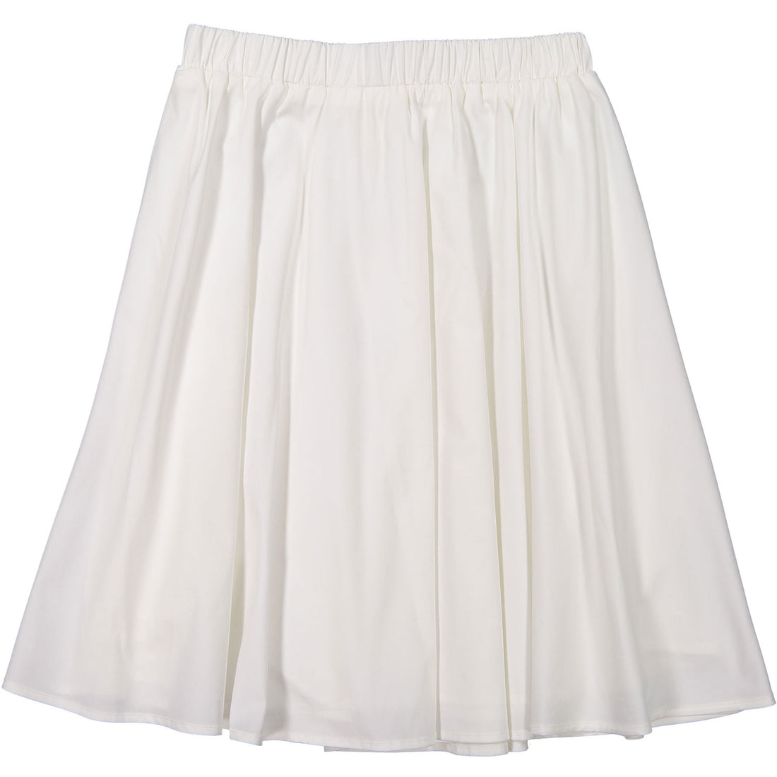Ava and Lu White Cotton Circle Skirt