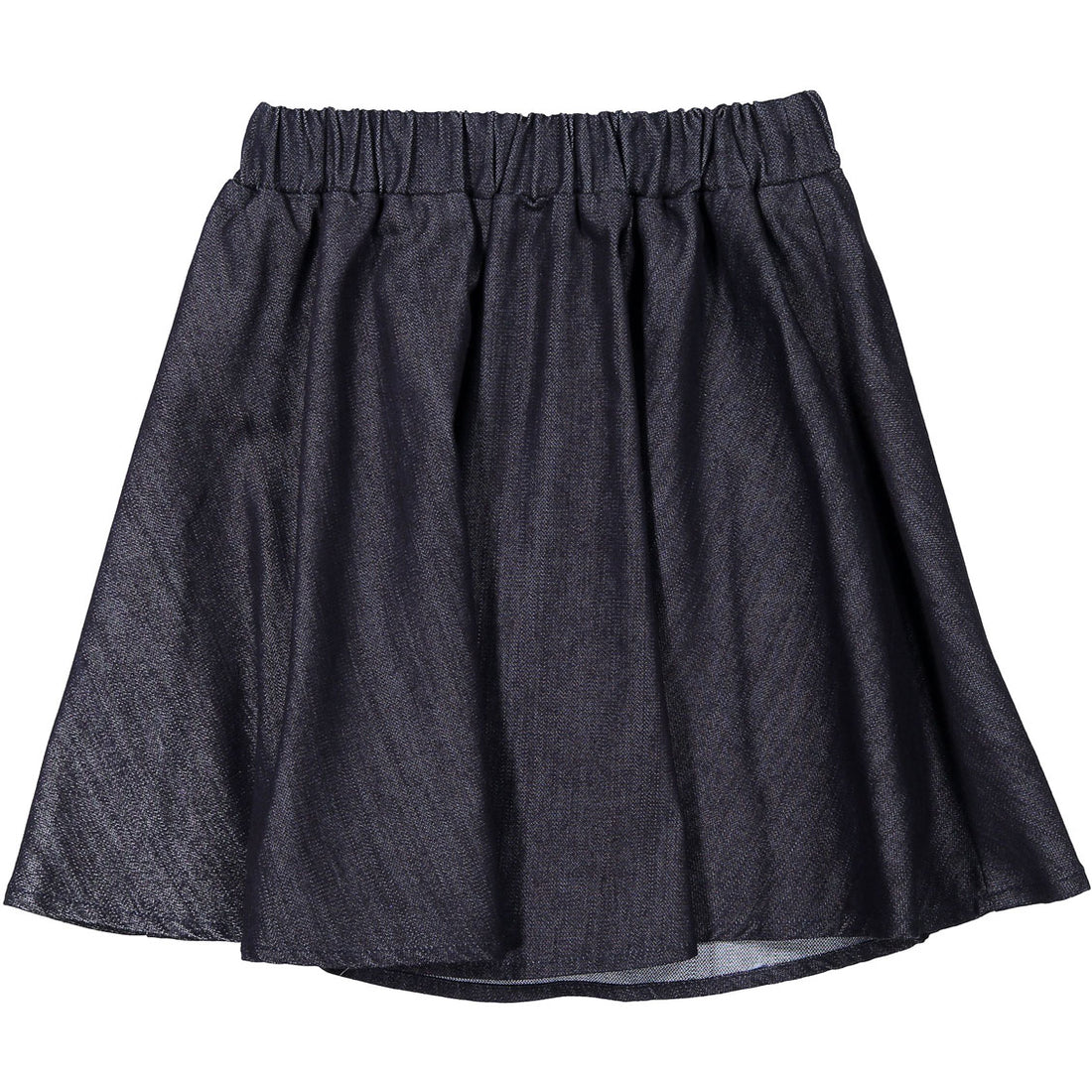 Ava and Lu Dark Denim Circle Skirt