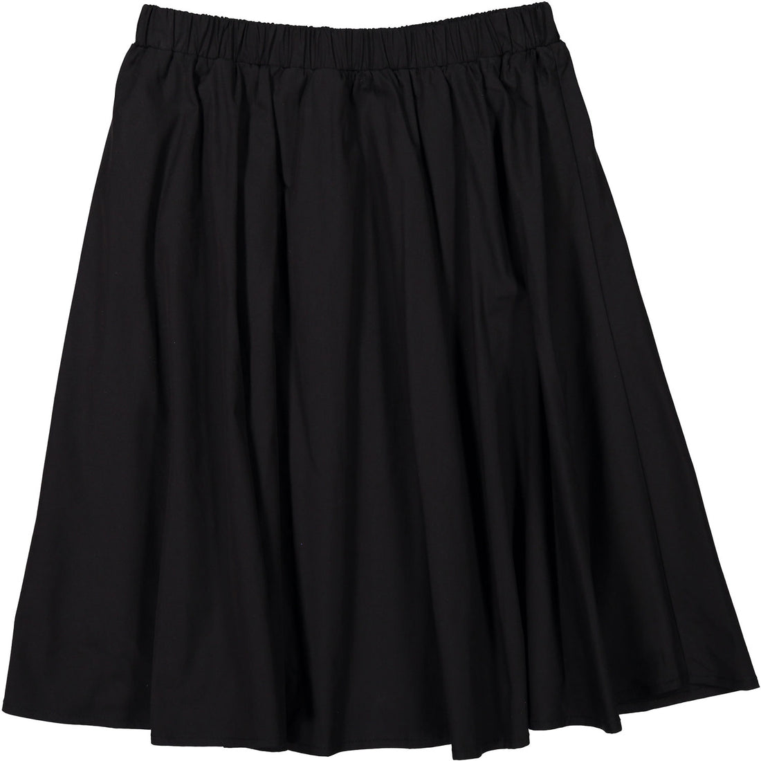 Ava and Lu Black Cotton Circle Skirt