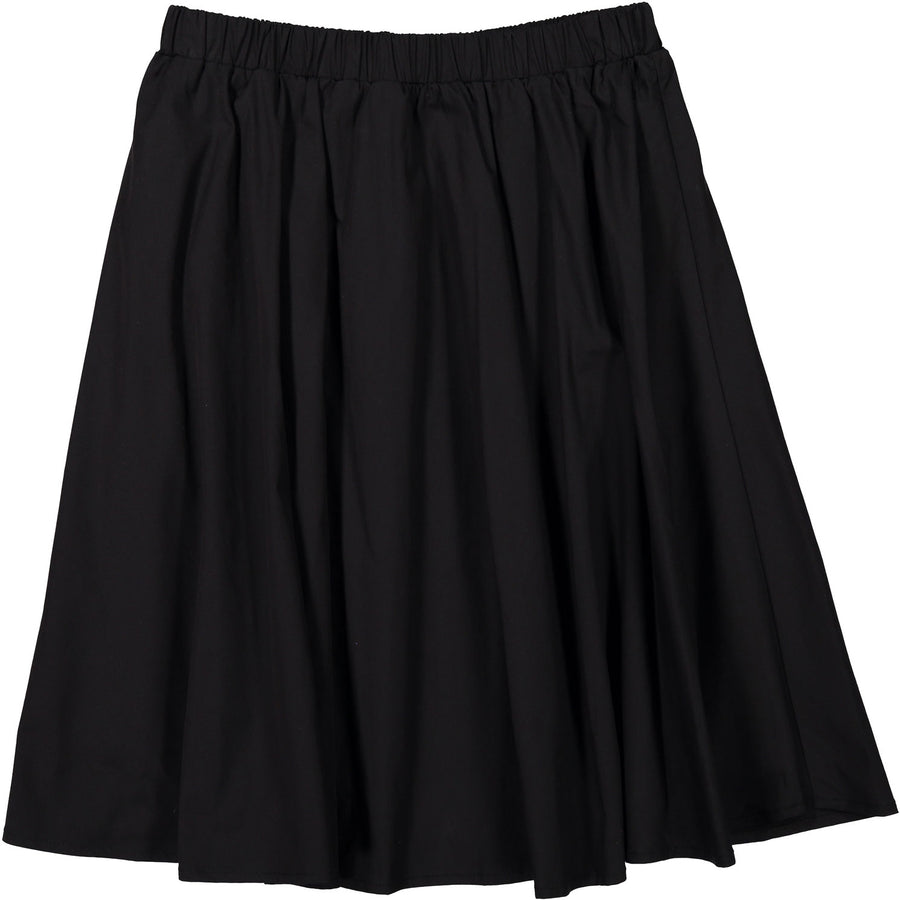 Ava and Lu Black Cotton Circle Skirt