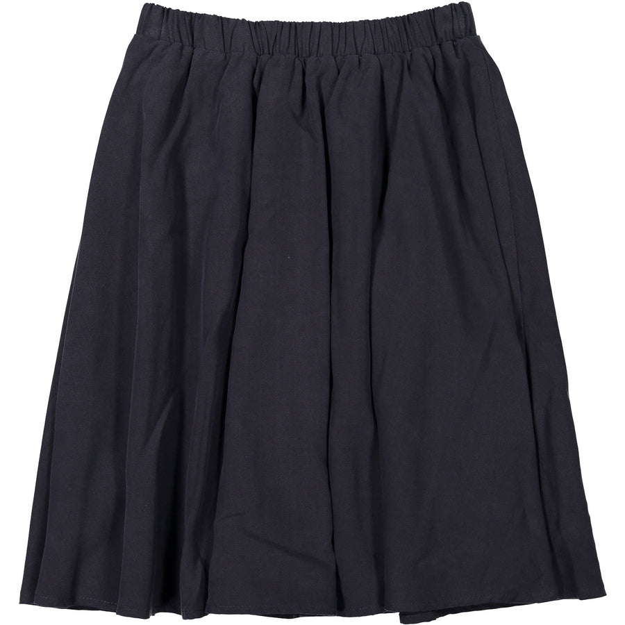 Ava and Lu Navy Circle Skirt
