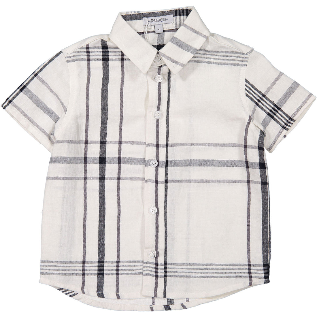 Boys & Arrows Big Plaid Short Sleeve Shirt