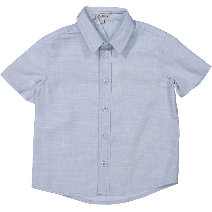 Boys & Arrows Light Blue Linen Short Sleeve Shirt