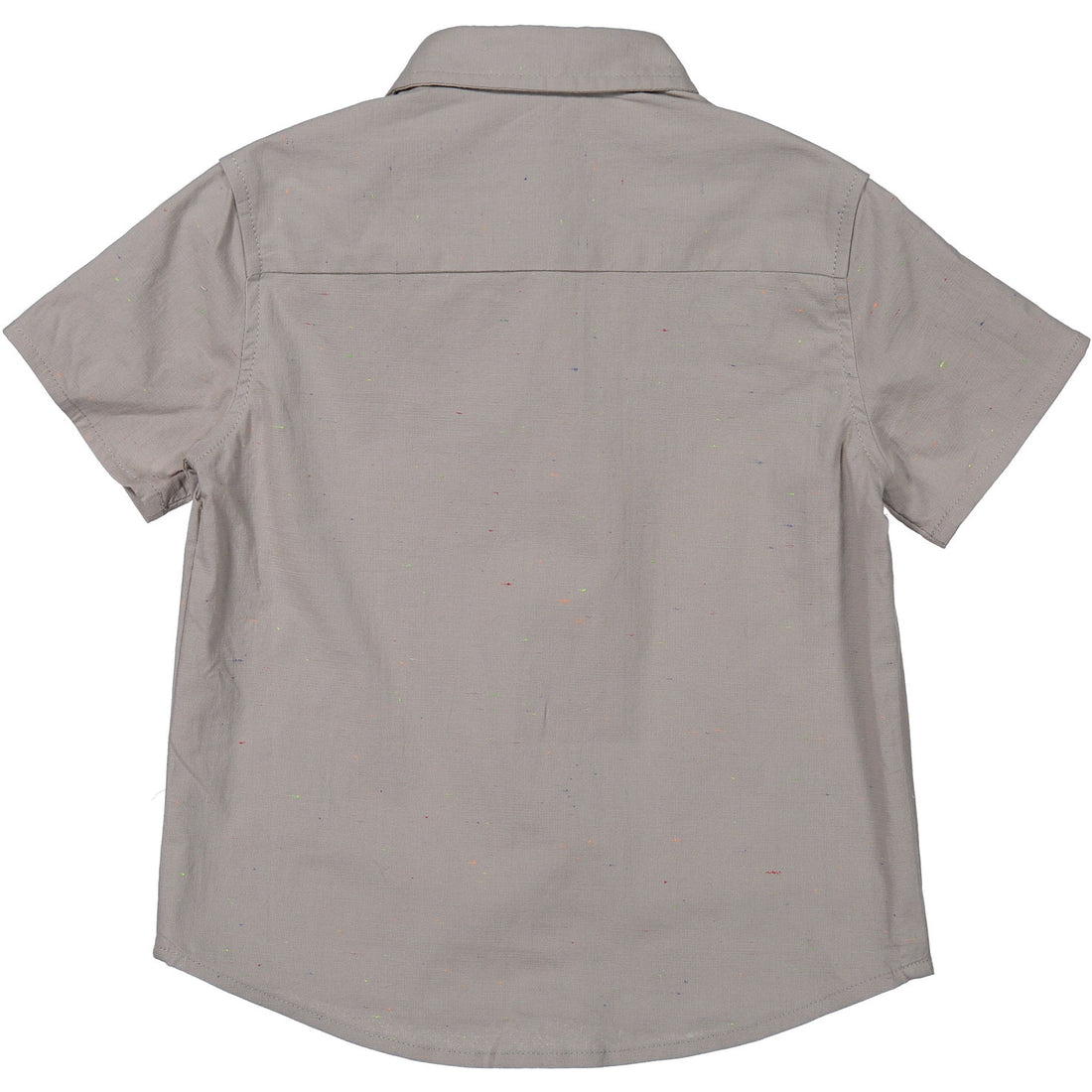 Boys & Arrows Grey Speckled Short Sleeve Shirt