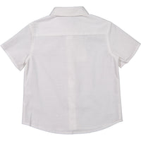 Boys & Arrows White Paint Splatter Short Sleeve Shirt