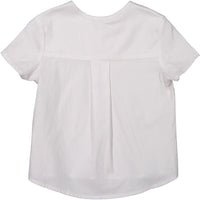 Boys & Arrows White Classic  Short Sleeve Tunic