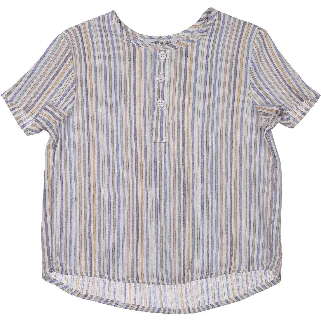 Boys & Arrows Color Stripe Short Sleeve Tunic