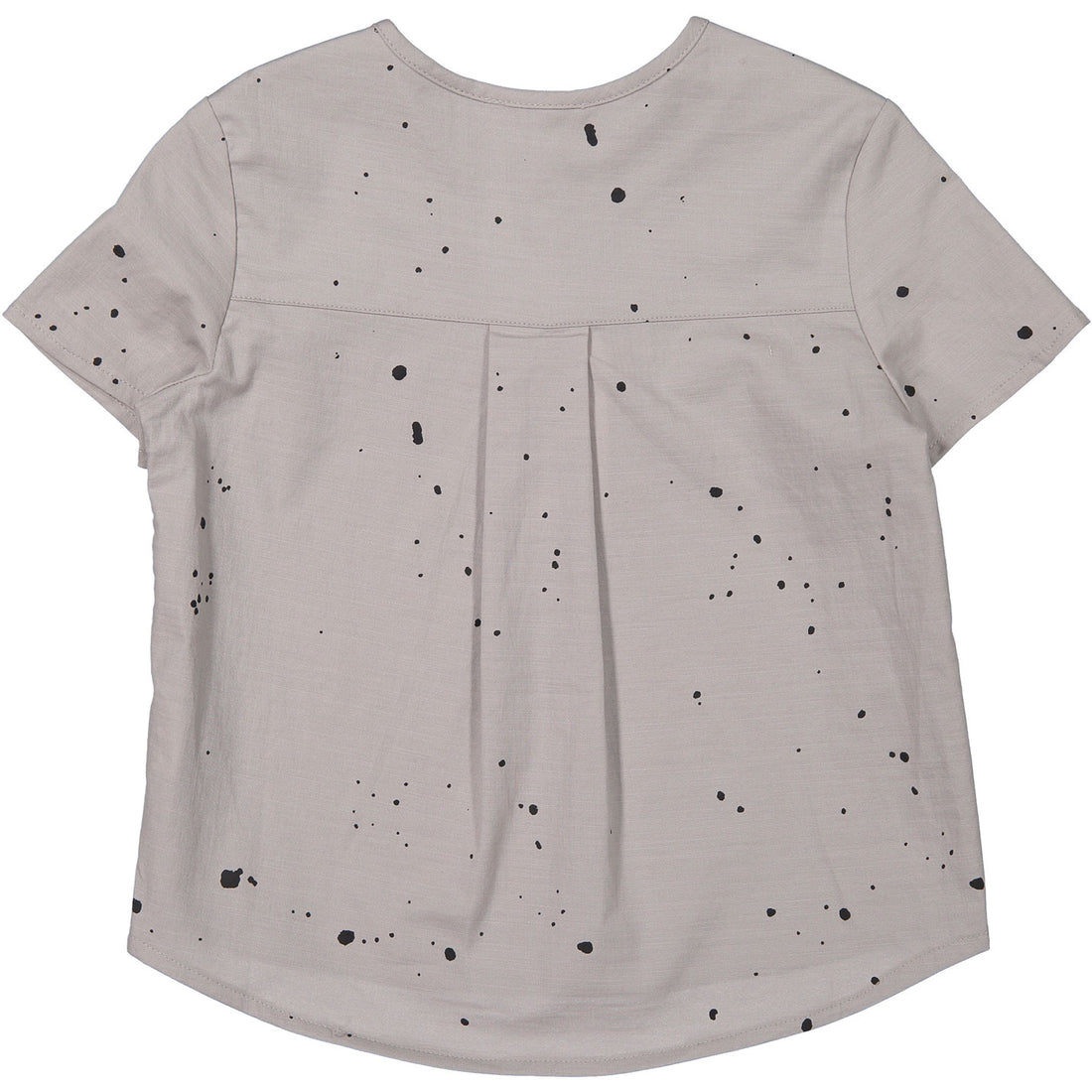 Boys & Arrows Grey Paint Splatter Short Sleeve Tunic