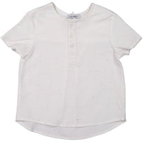 Boys & Arrows White Speckled Short Sleeve Tunic