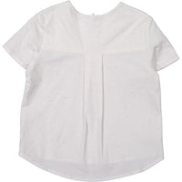 Boys & Arrows White Speckled Short Sleeve Tunic