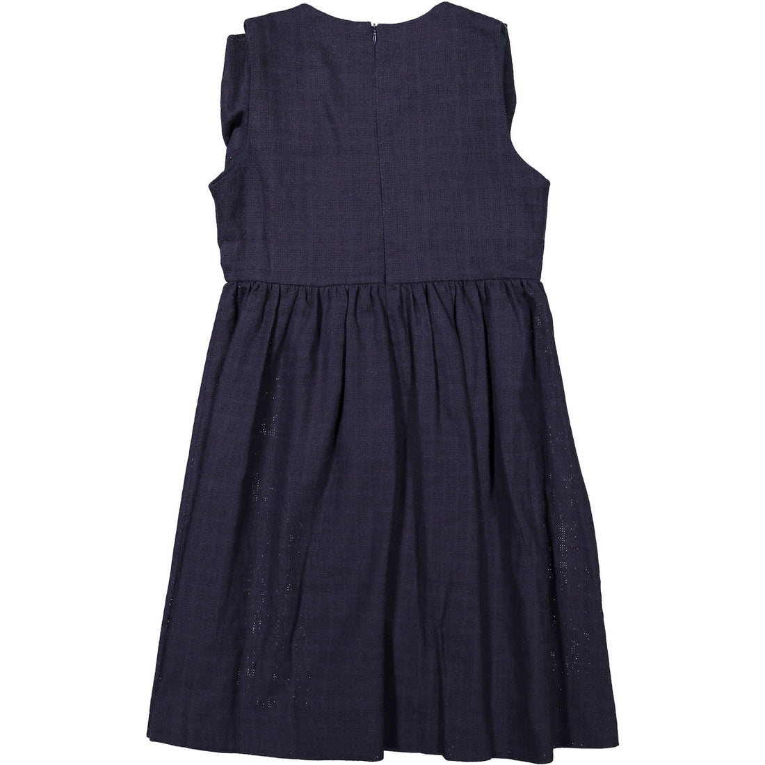 Ava and Lu Navy Burlap Dress
